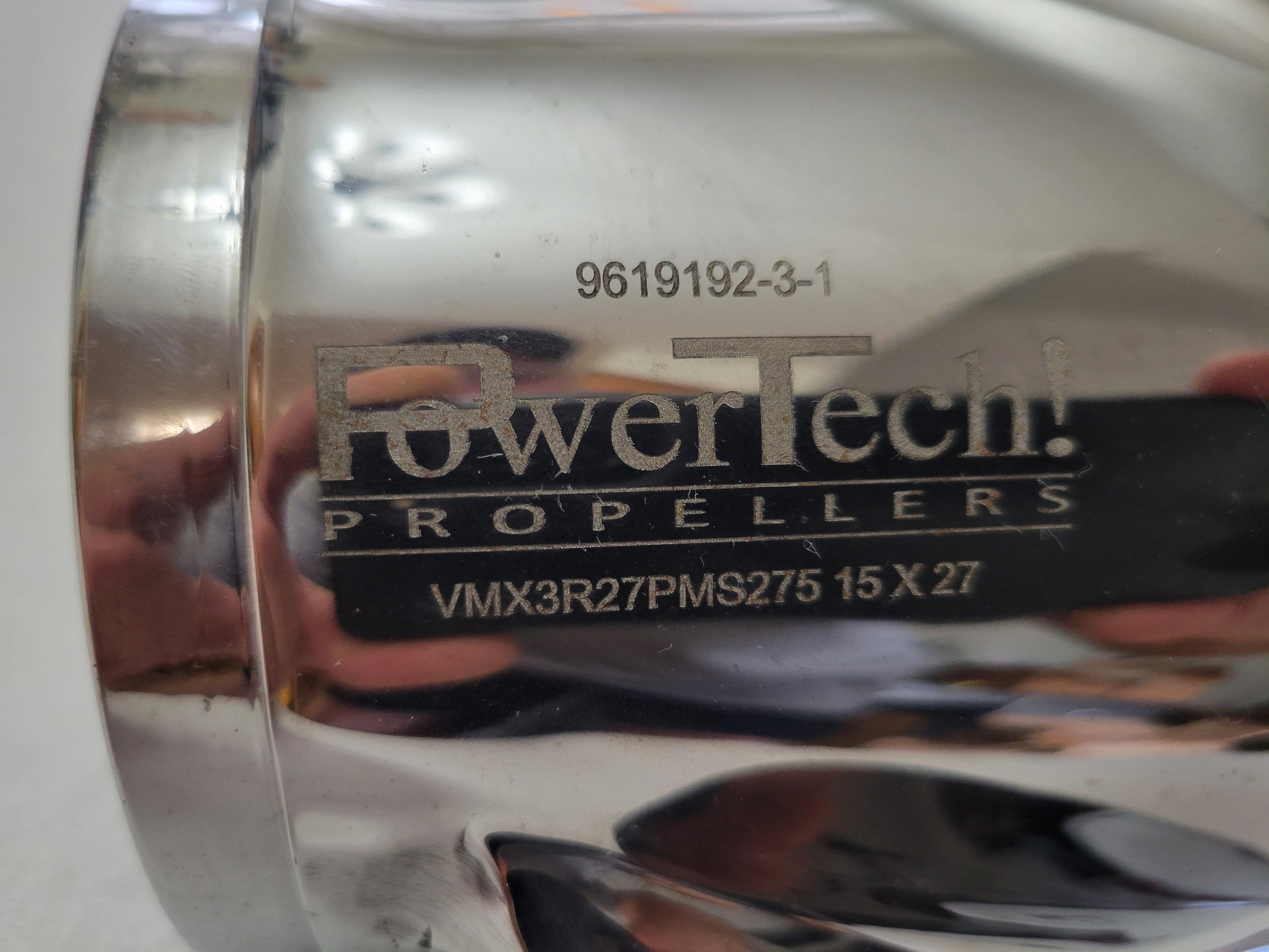 Power Tech Propellor Stainless Steel - VMX 3R27 PMS 275
