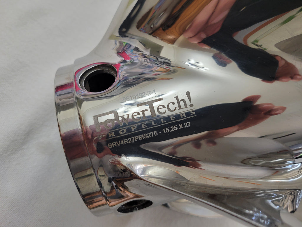 Power Tech Propellor Stainless Steel - BRV 4R27 PMS 275