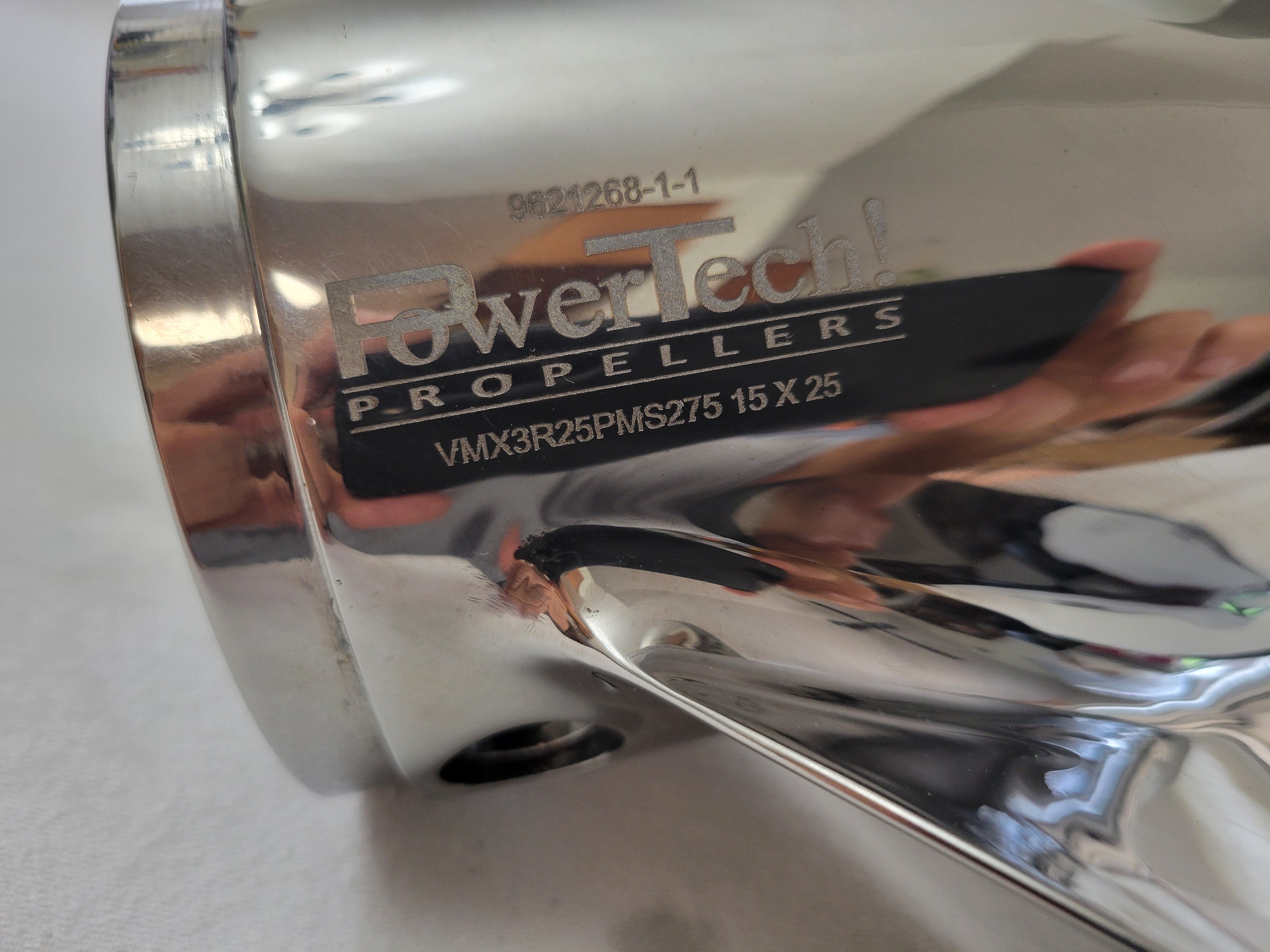Power Tech Propellor Stainless Steel - VMX 3R25 PMS 275